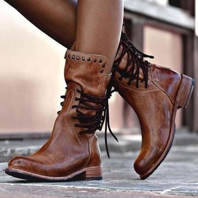 Maura™ | Lace-Up Boots