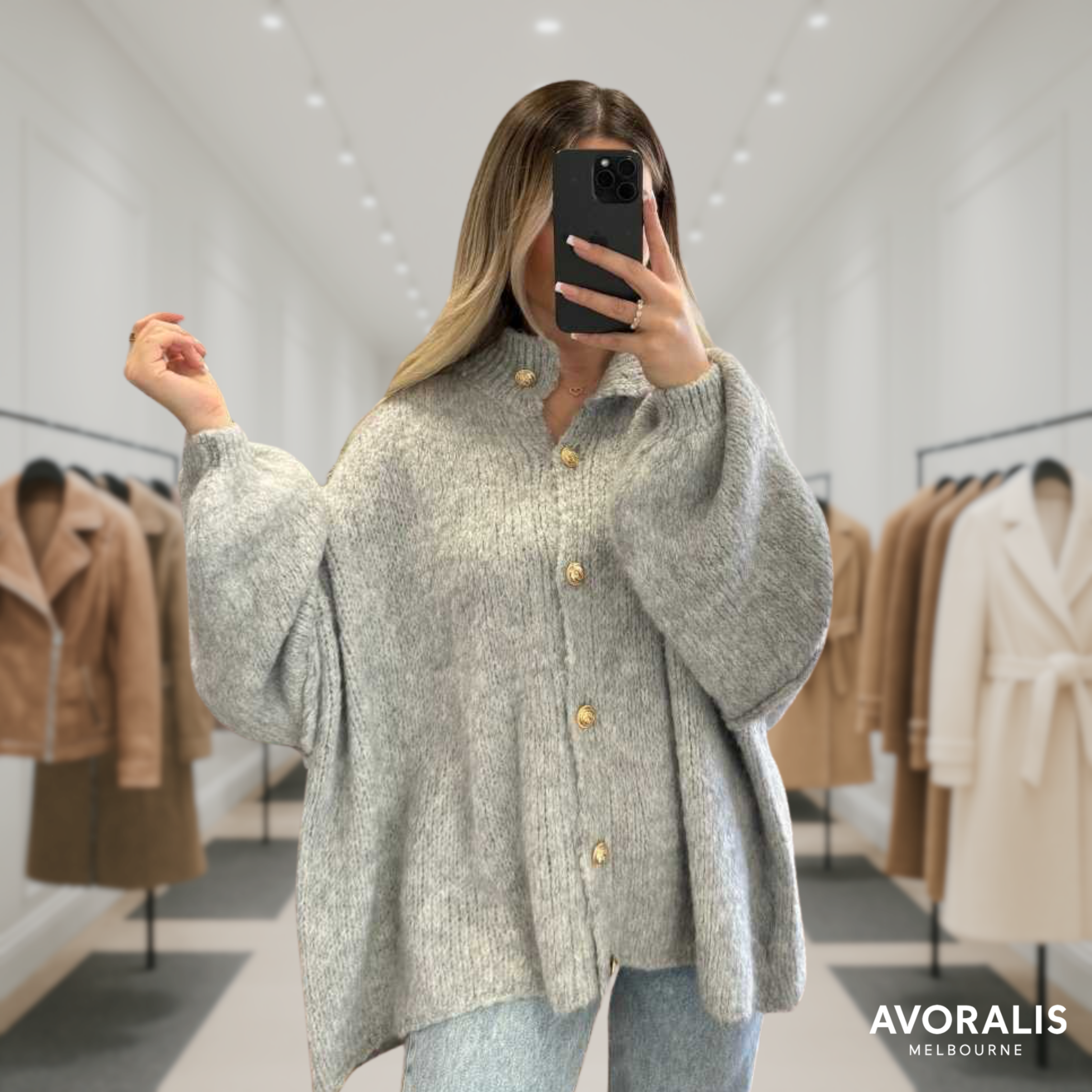 Jess | Cozy Knit Cardigan