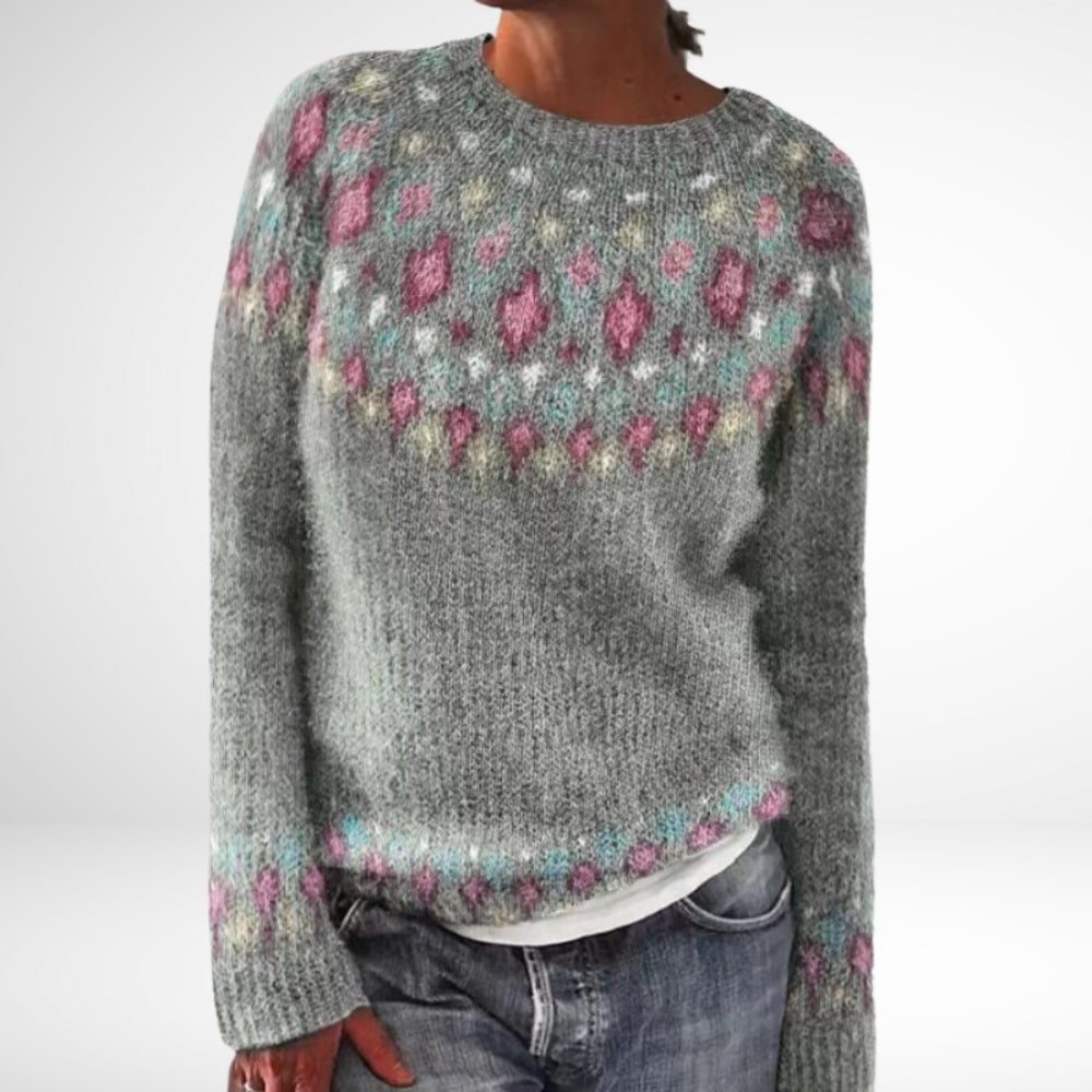 Solene | Cozy Retro Sweater