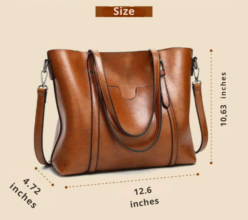 Diane’s Elegant Touch | Premium Leather Handbag