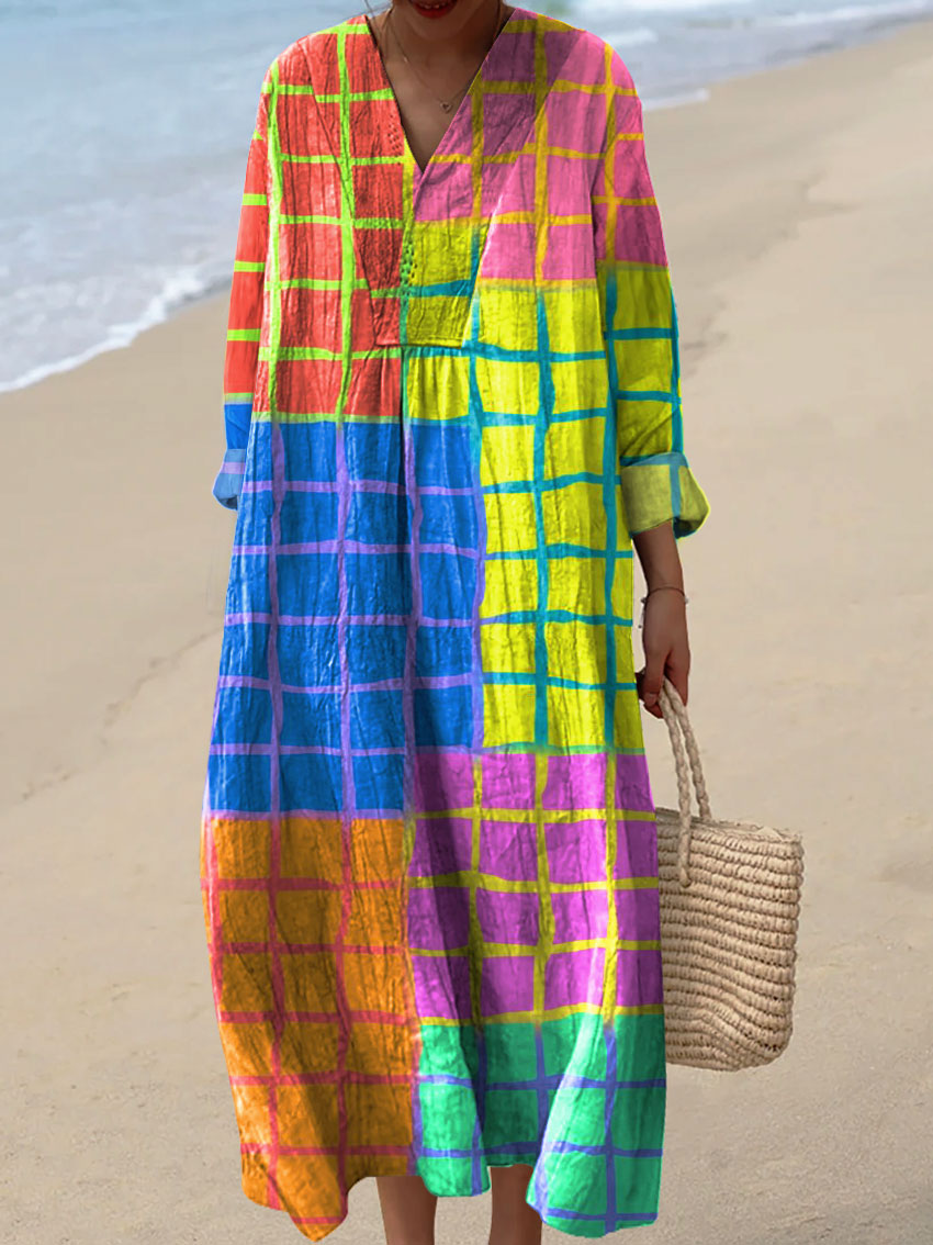 Fiorella | Multicolor Printed Dress