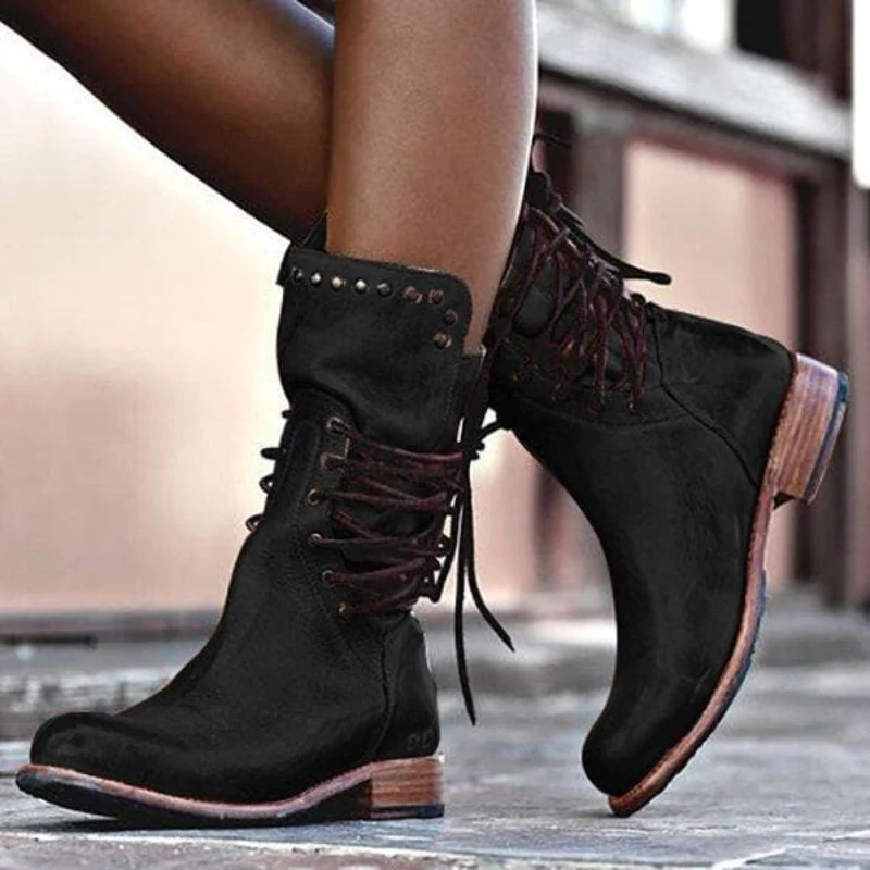 Maura™ | Lace-Up Boots