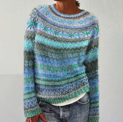 Fabienne | Cozy Printed Cardigan