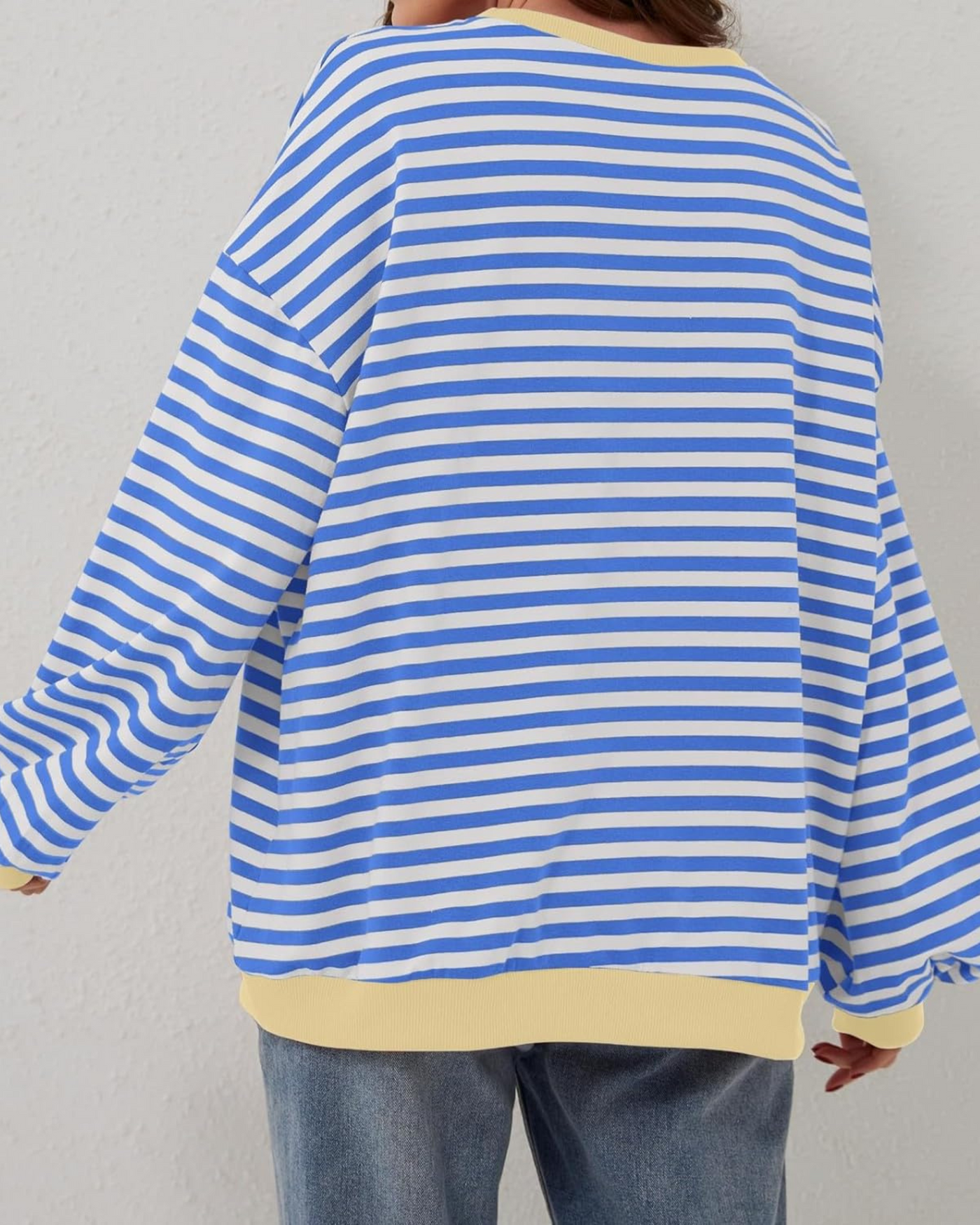 Mikayla™ | Oversized Striped Pullover