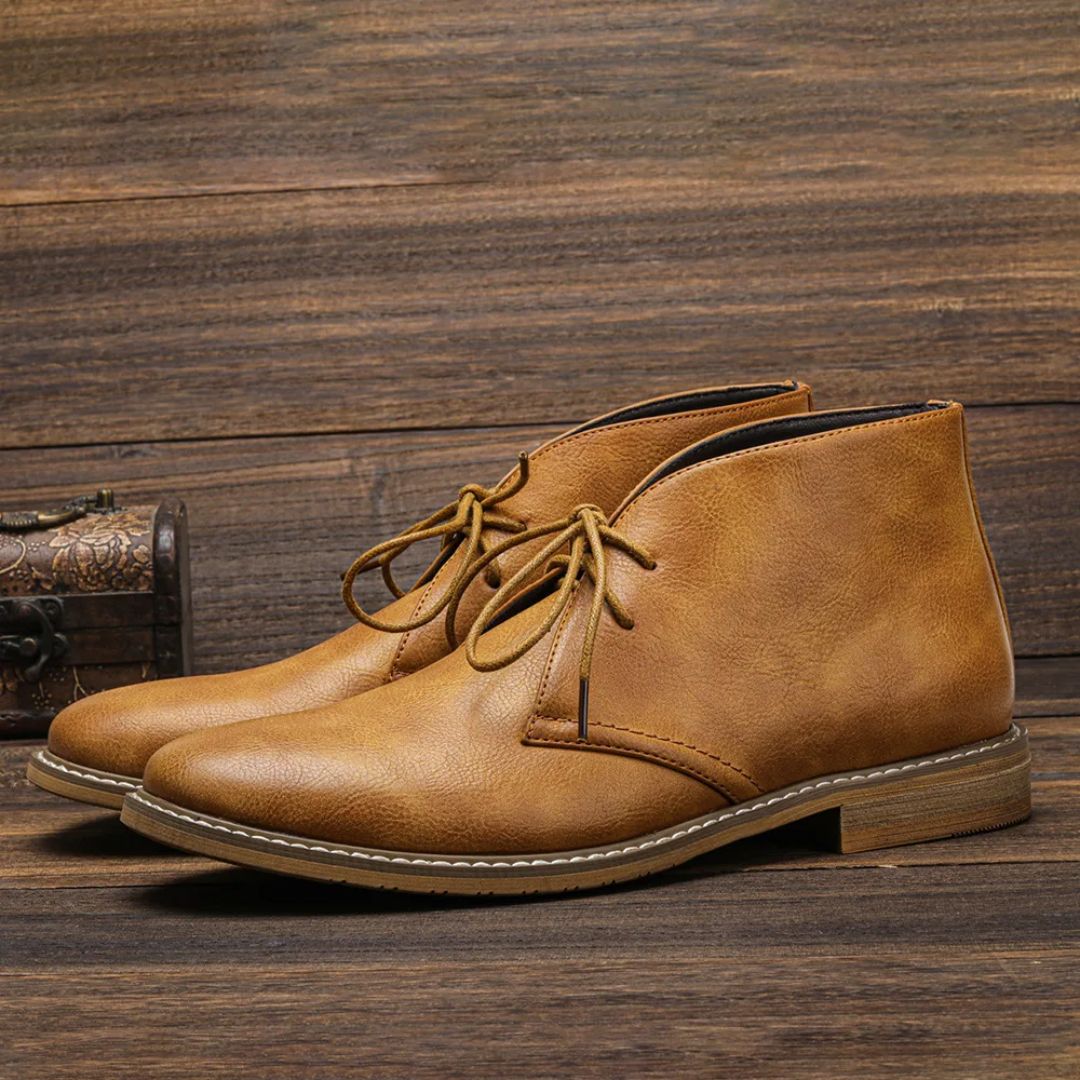 Harrison | Authentic Leather Chukka Boots