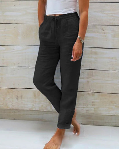 RACHEL | COMFORTABLE DRAWSTRING PANTS
