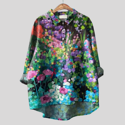 MATILDE | HANDMADE FLORAL SHIRT