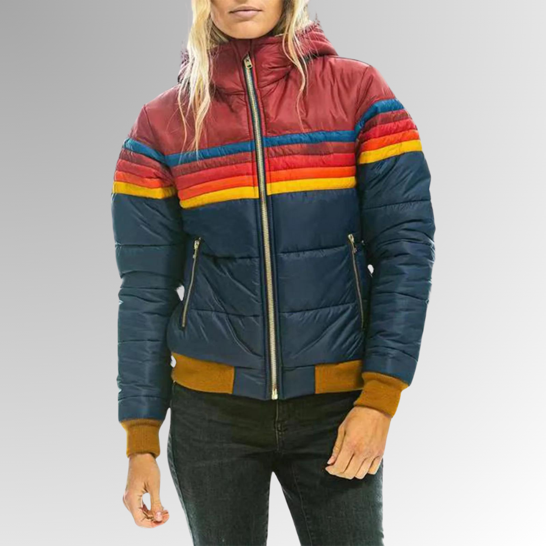 Avoralis I Diana Rainbow Puffer Jacket