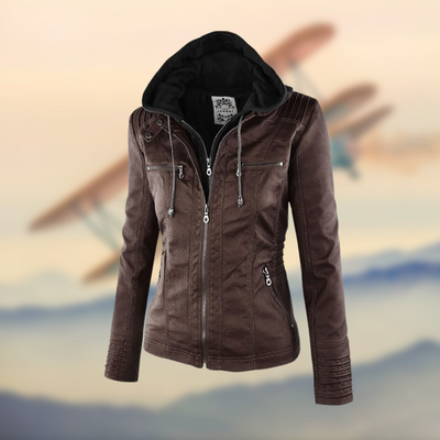 Fashion Canberra I Jane Vegan Leather Jacket