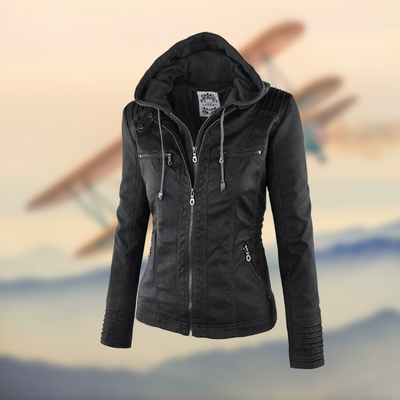 Fashion Canberra I Jane Vegan Leather Jacket