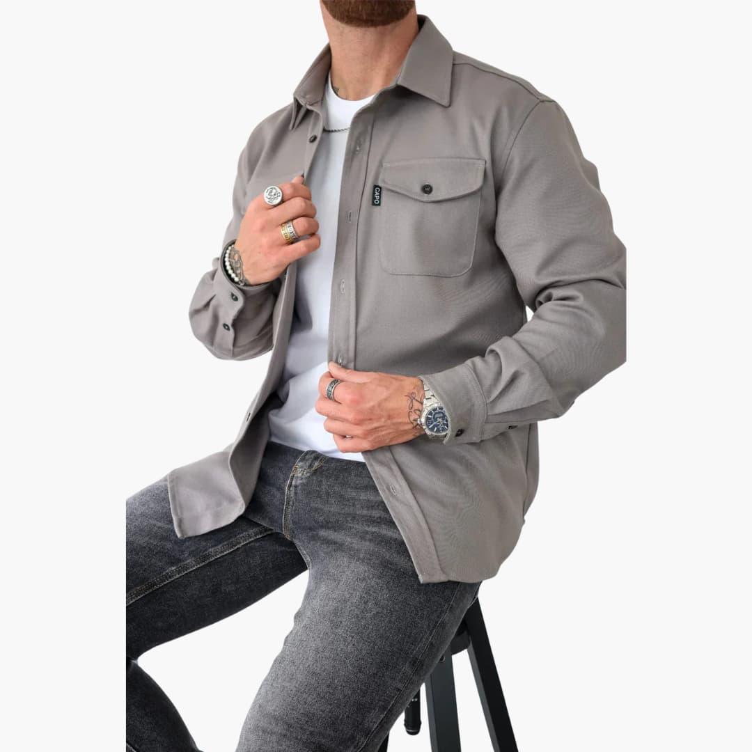 Thom | Button-Through Jacket Overshirt