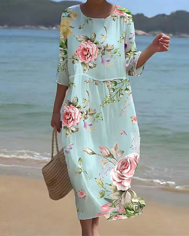 Naia | Elegante vestido floral