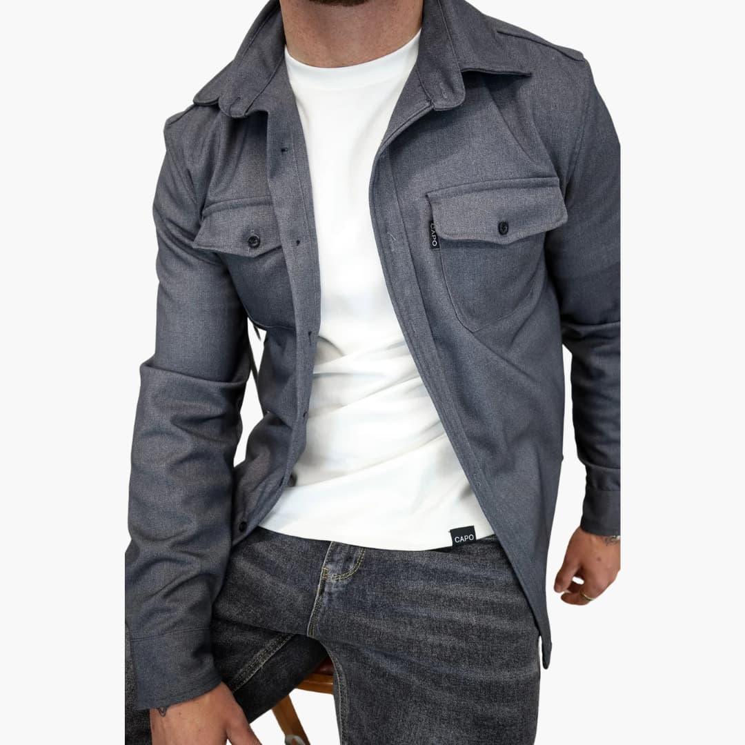 Thom | Button-Through Jacket Overshirt