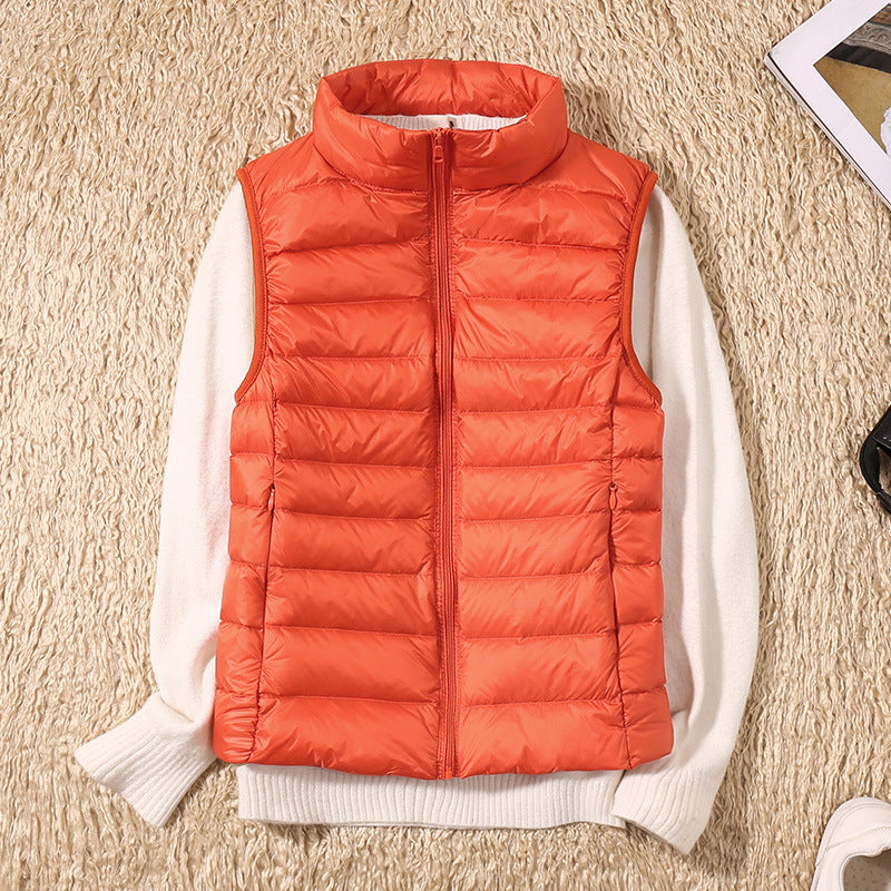 Avoralis | Eliza Lightweight Zip Puffer Vest