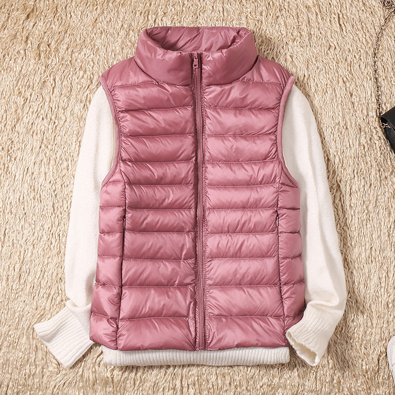 Avoralis | Eliza Lightweight Zip Puffer Vest