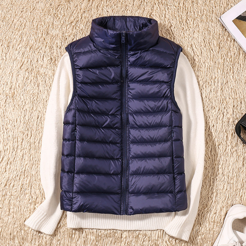 Avoralis | Eliza Lightweight Zip Puffer Vest