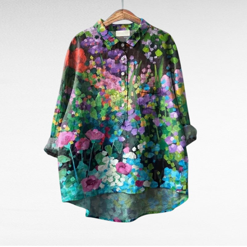 Matilda | Classic Floral Blouse