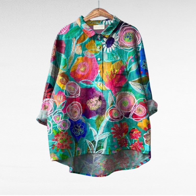 Matilda | Classic Floral Blouse