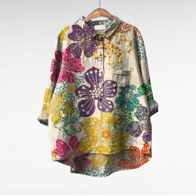 Matilda | Classic Floral Blouse
