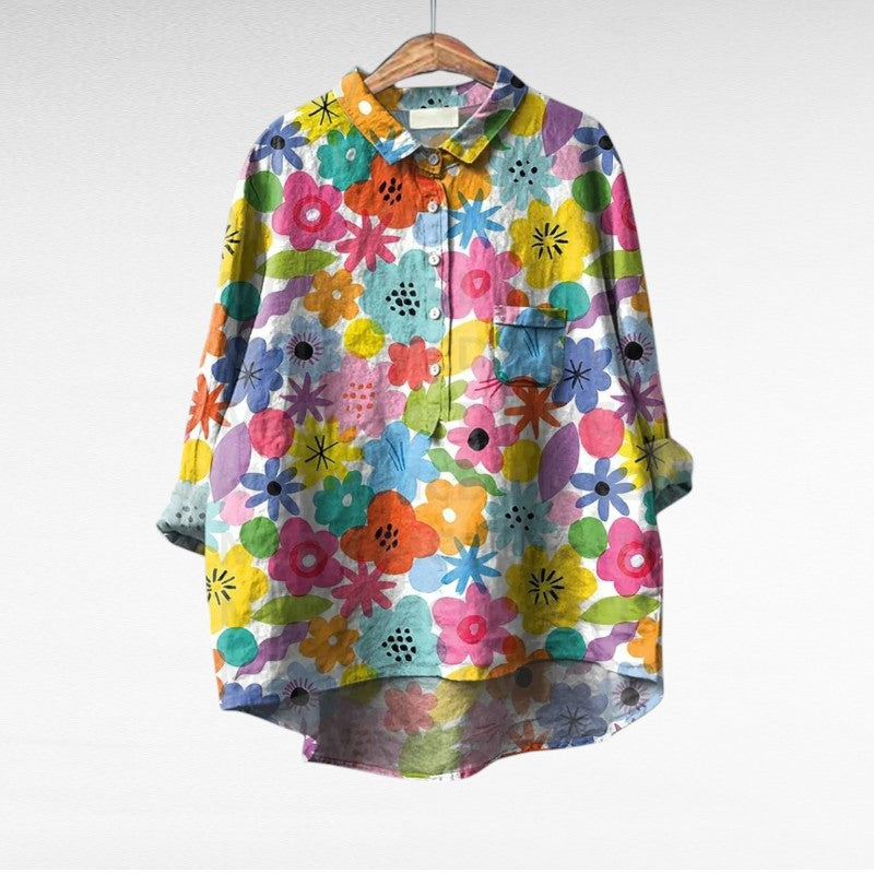 Matilda | Classic Floral Blouse