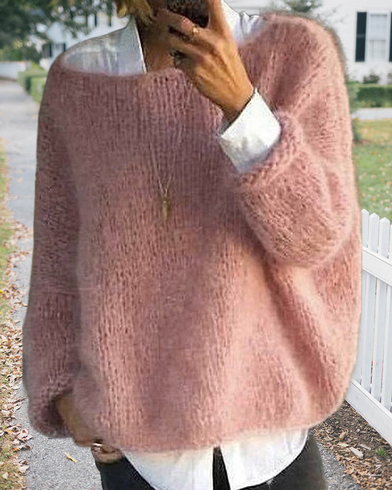 Annabel™ | Pullover in Neck Colour