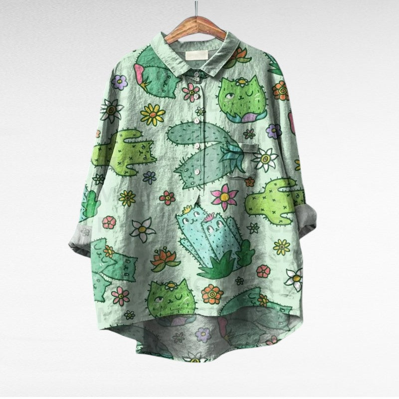 Matilda | Classic Floral Blouse