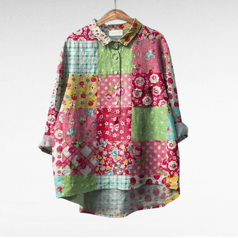 Matilda | Classic Floral Blouse