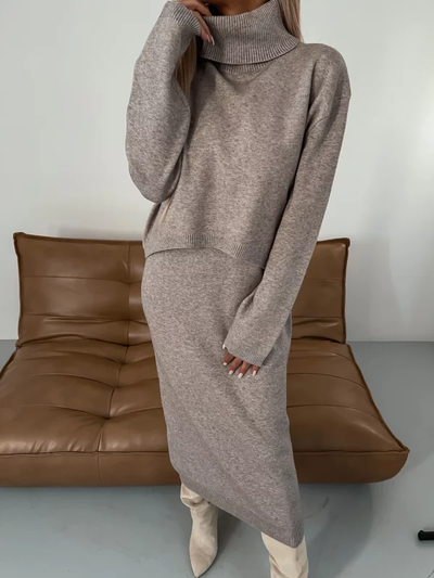 Chloe Knit Set | Stylish Spring Ensemble