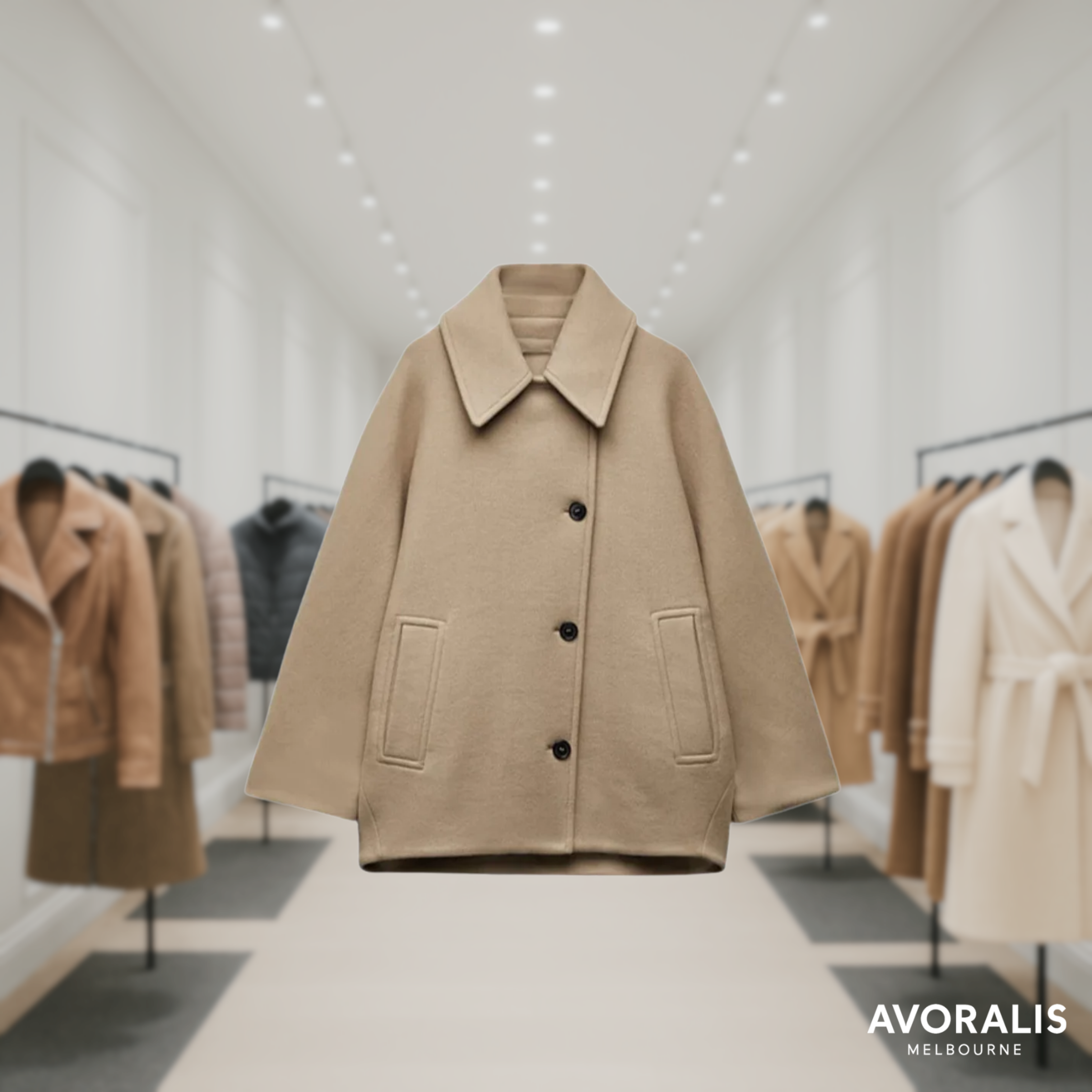 Nikkie Wool Coat | Stylish Warm Outerwear