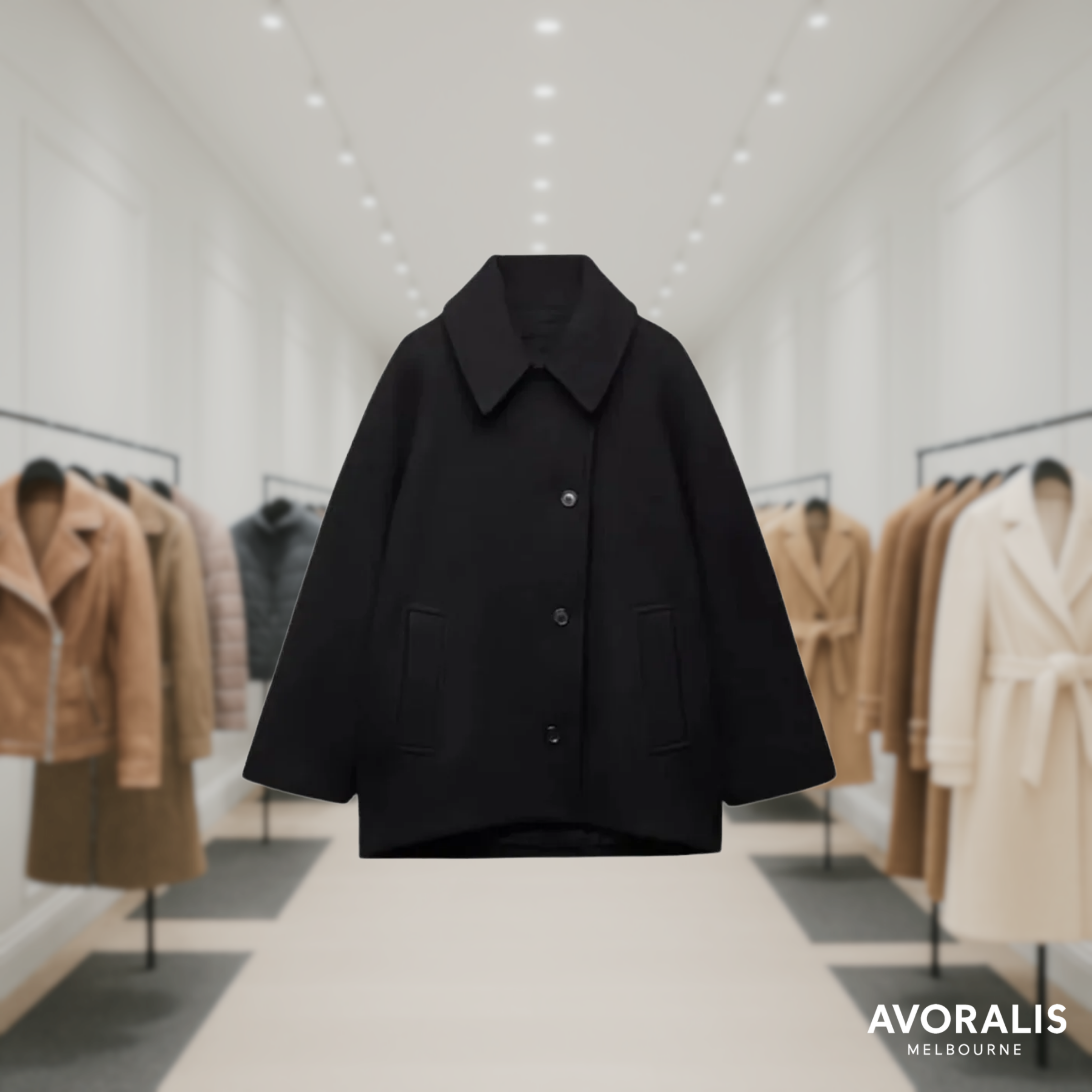 Nikkie Wool Coat | Stylish Warm Outerwear