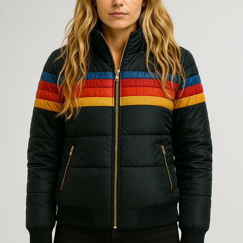 Avoralis I Diana Rainbow Puffer Jacket
