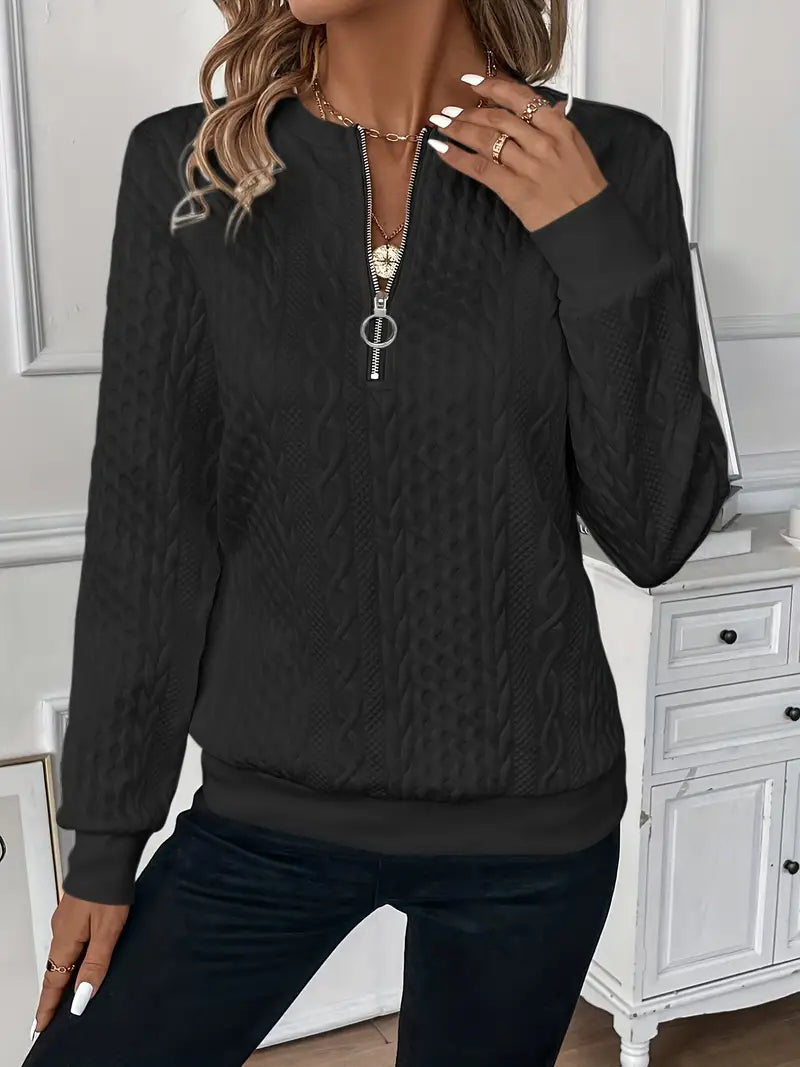 Teddy™ – Elegant Jumper with Zip