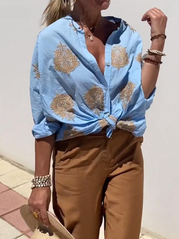 JESSICA | ELEGANT EMBELLISHED BLOUSE FOR WOMEN