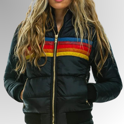 Avoralis I Diana Rainbow Puffer Jacket