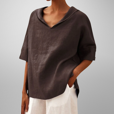 MIA | COTTON LOOSE FITTING BLOUSE
