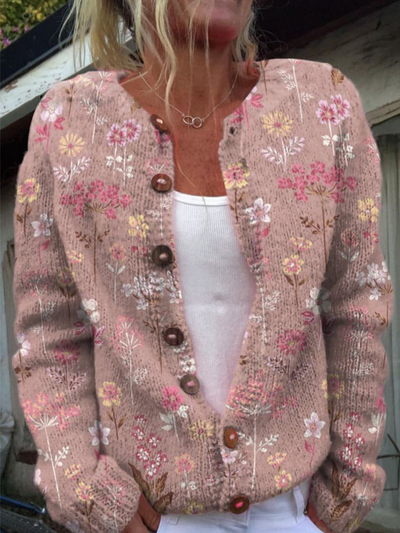 ADELINE | FLORAL CARDIGAN