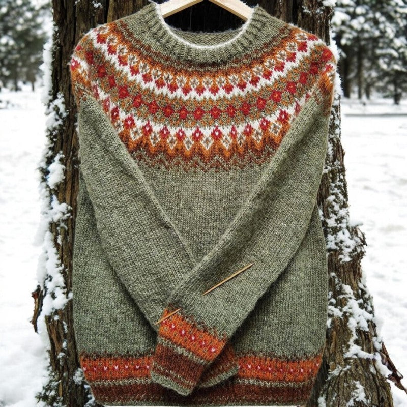 Jindalee™ - Vintage Icelandic knitted Sweater