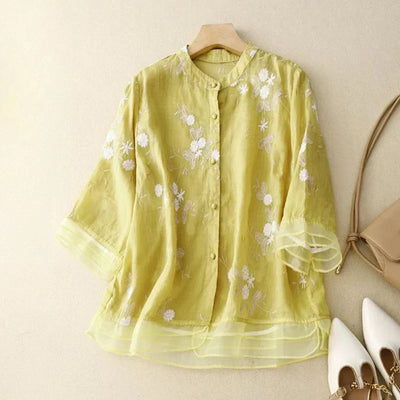 Lorian | Embroidered Blouse