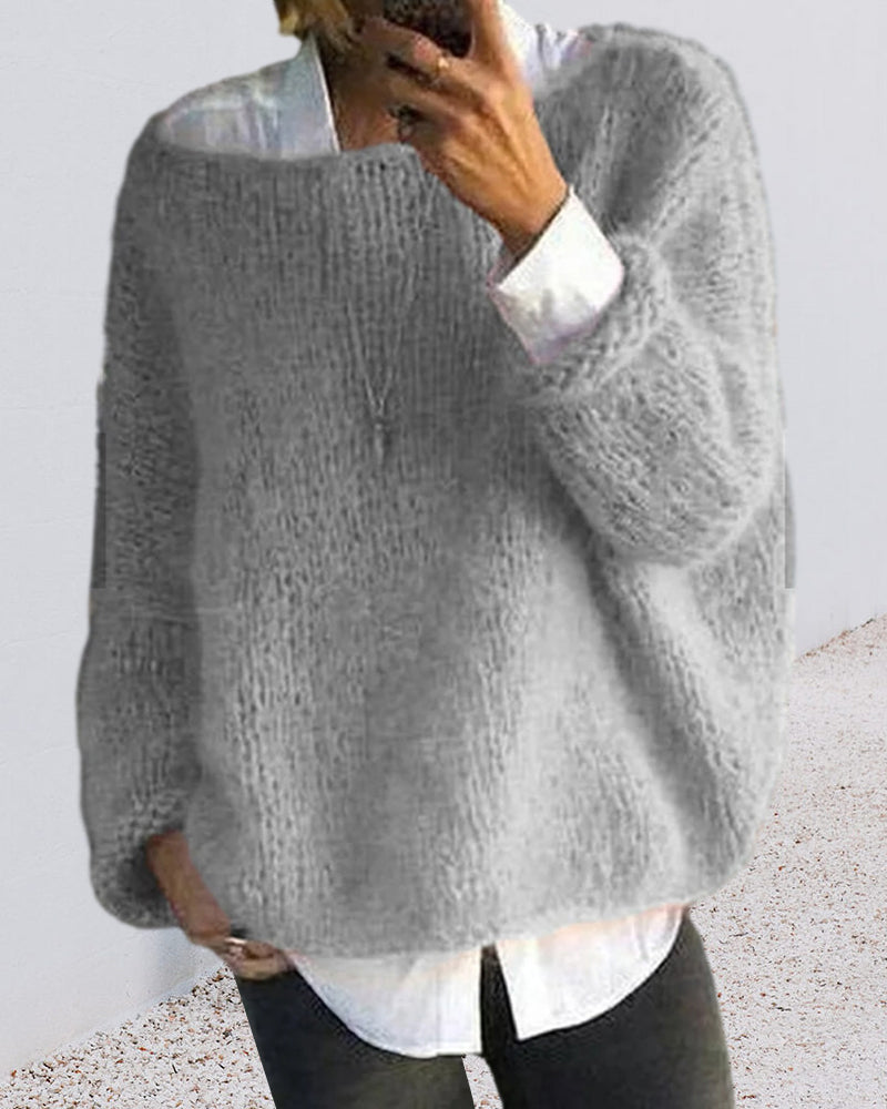 Annabel™ | Pullover in Neck Colour