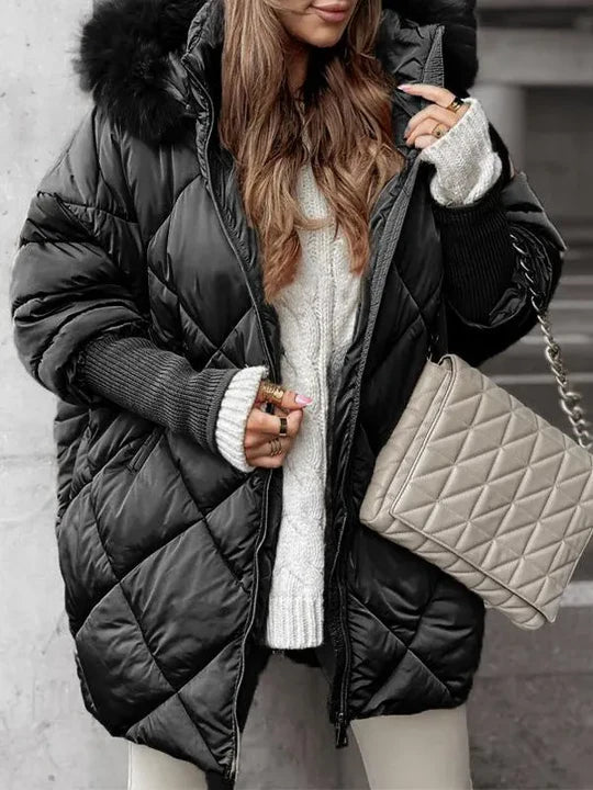 Avoralis I Ella Oversized Quilted Jacket