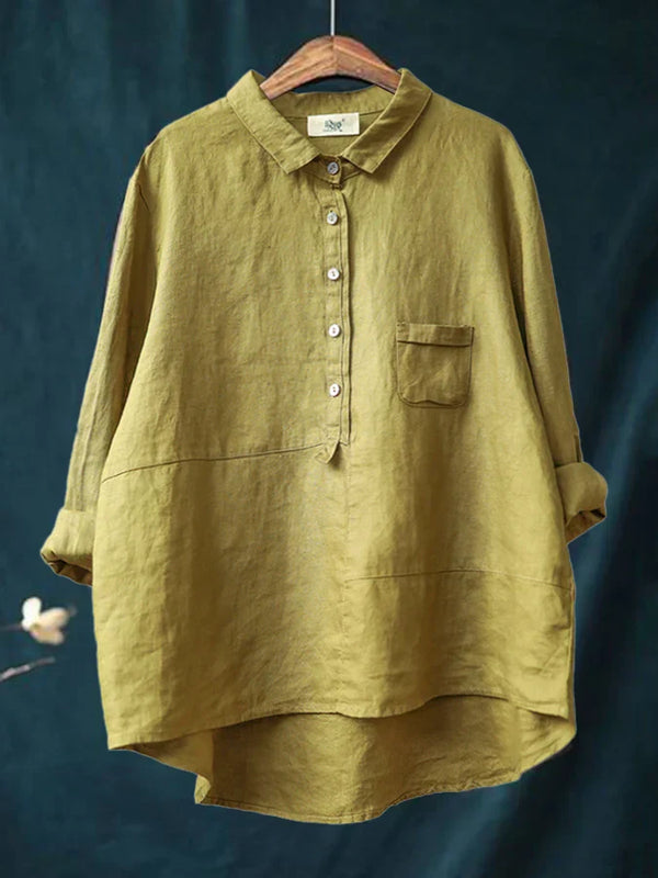 LUNA | LONG-SLEEVE SHIRT WITH TUMMY COVERAGE