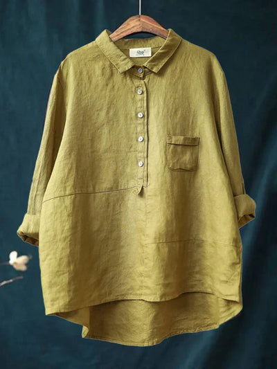 LUNA | LONG-SLEEVE SHIRT WITH TUMMY COVERAGE