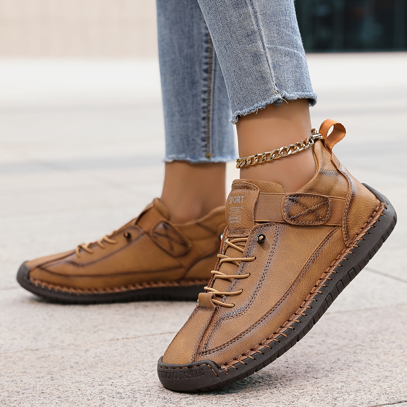 Helen | Leather Ankle Boots
