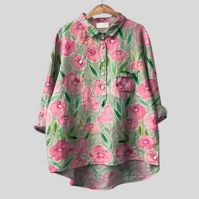MATILDE | HANDMADE FLORAL SHIRT