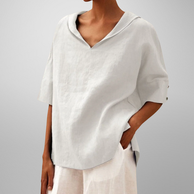 MIA | COTTON LOOSE FITTING BLOUSE