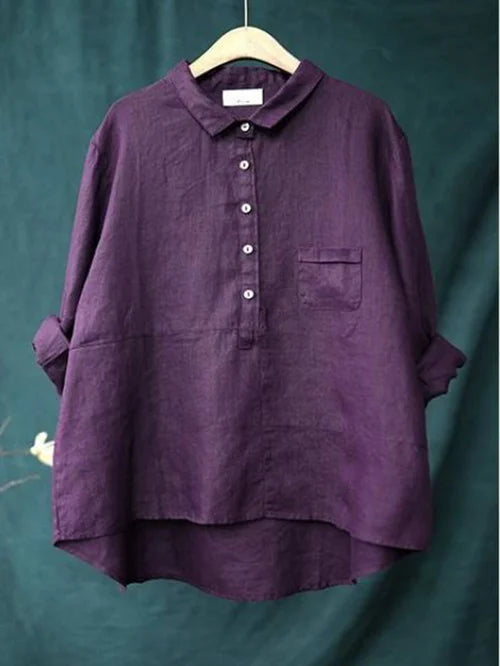 LUNA | LONG-SLEEVE SHIRT WITH TUMMY COVERAGE