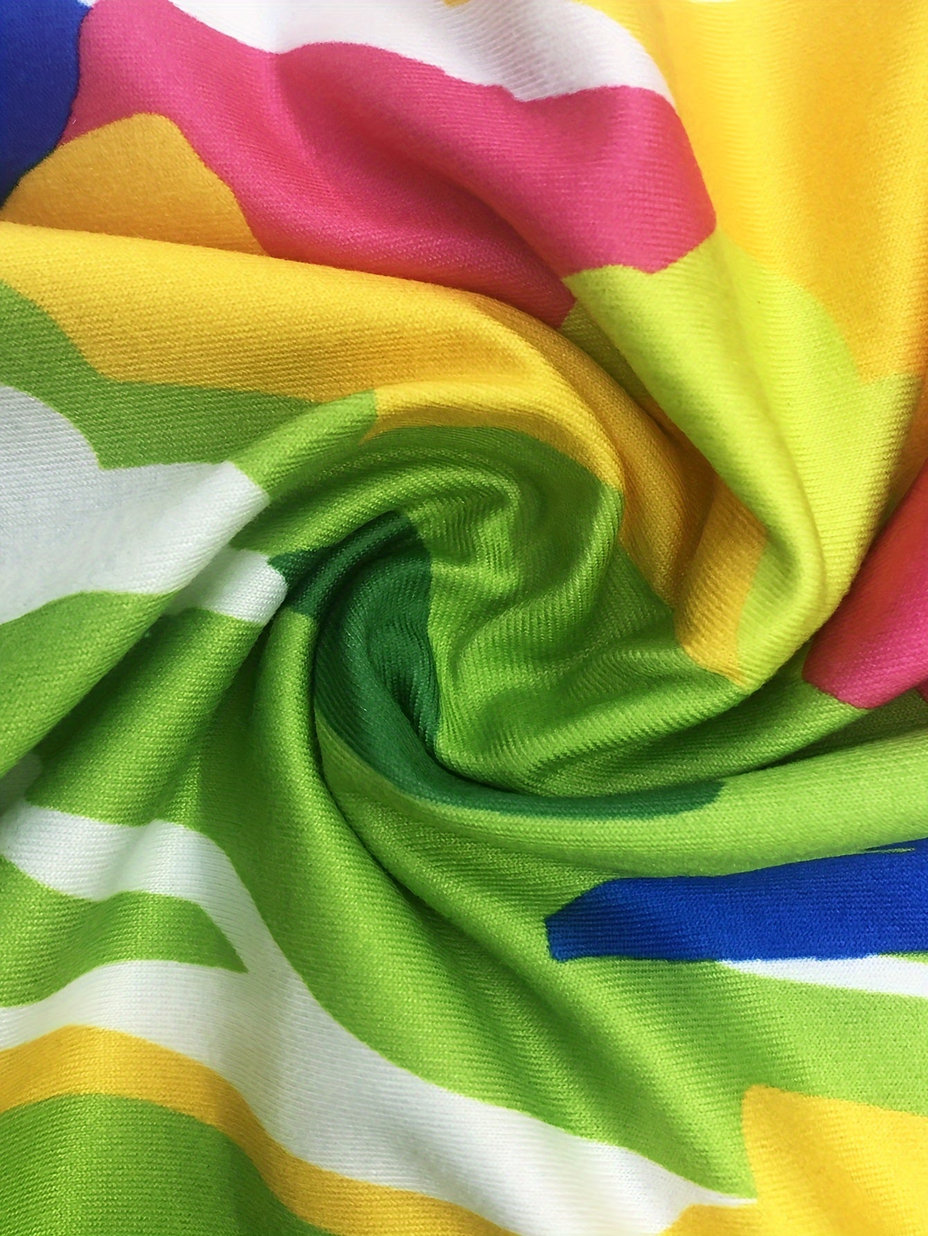 Out of stock- Camille - Vibrant Abstract Dress