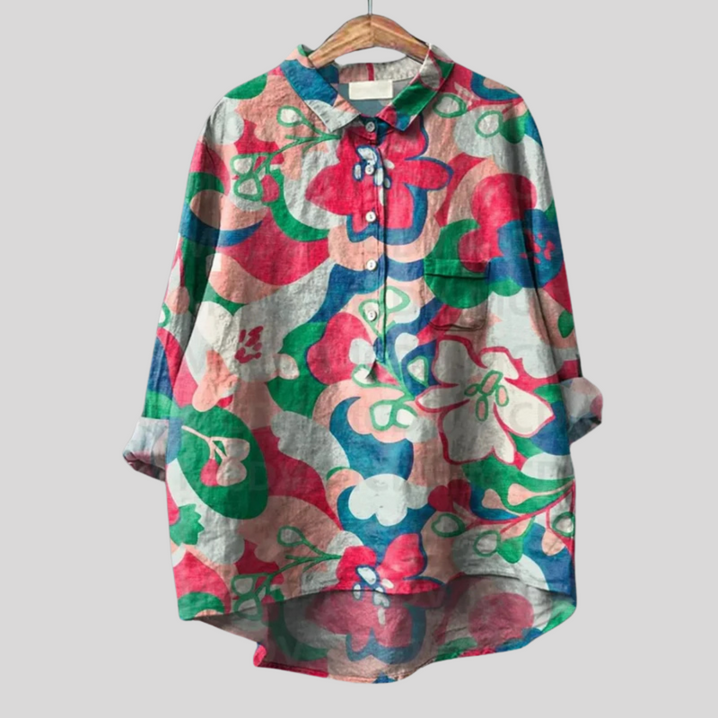 MATILDE | HANDMADE FLORAL SHIRT
