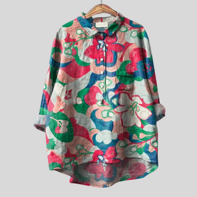 MATILDE | HANDMADE FLORAL SHIRT