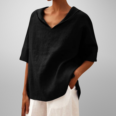 MIA | COTTON LOOSE FITTING BLOUSE